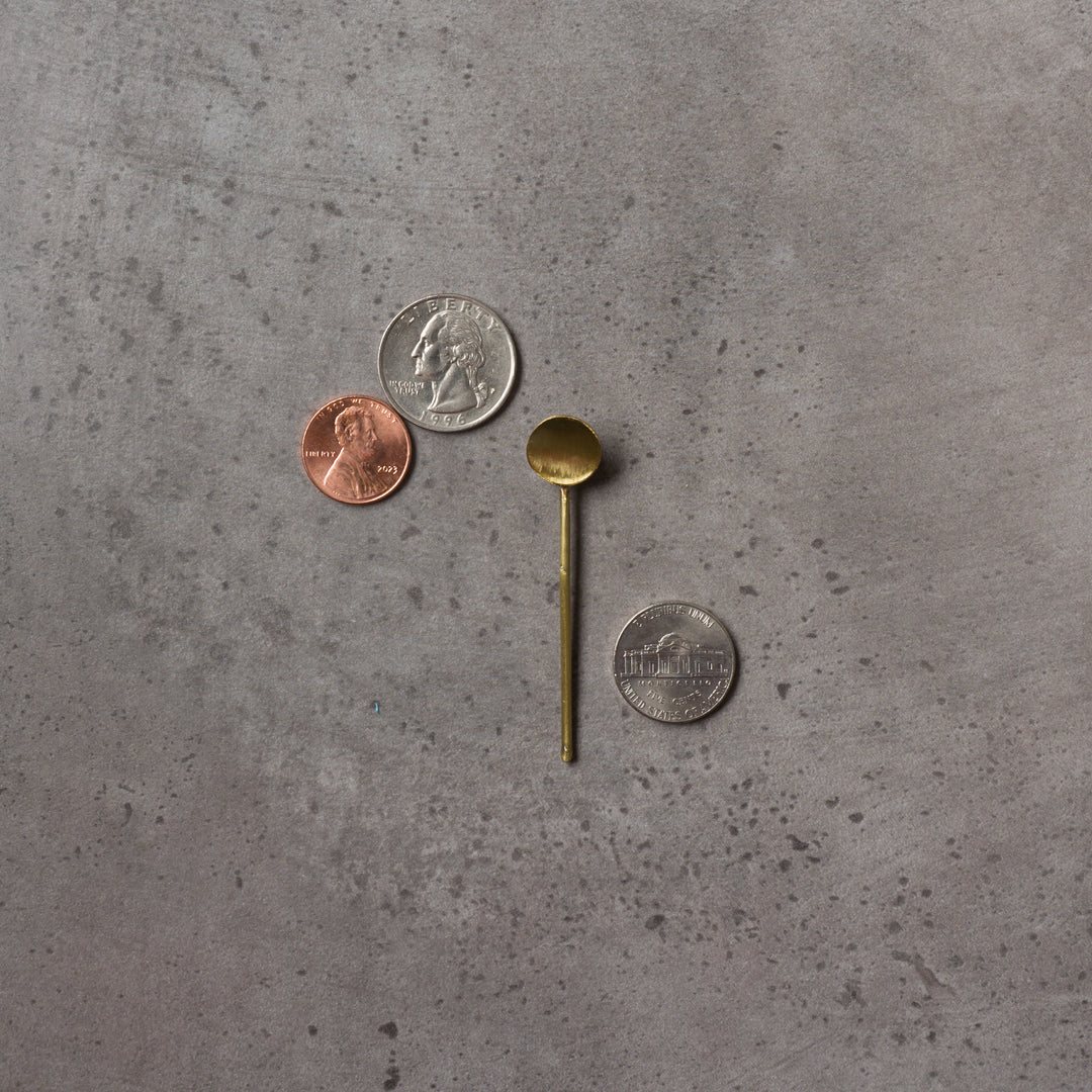 1.5" Brass Salt/Pepper Cellars (Set of 2)