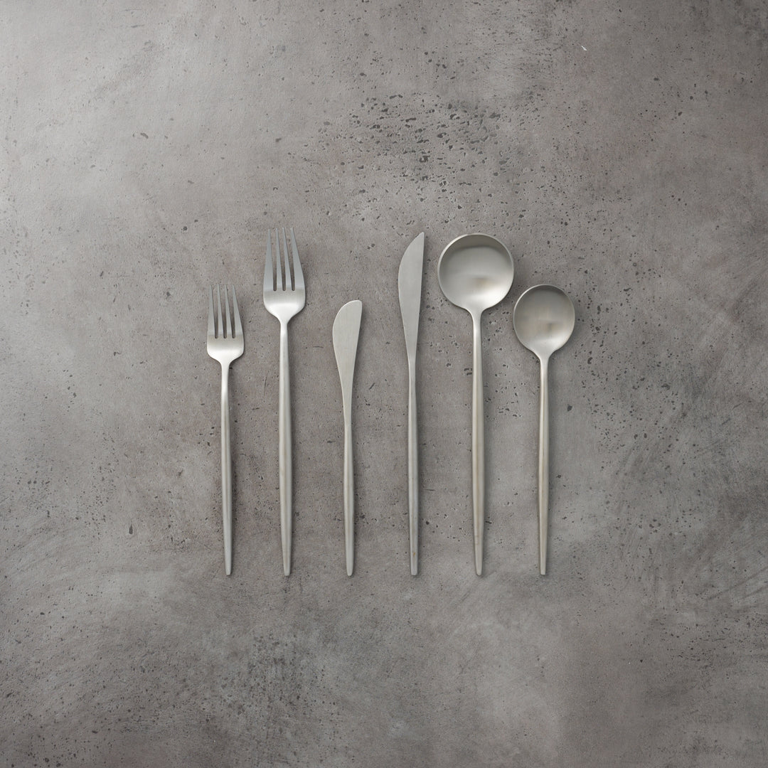 Modern Brushed Silver