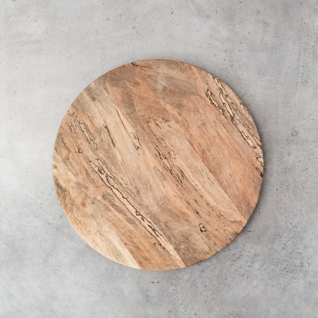 The Arlo Mango Wood Charger