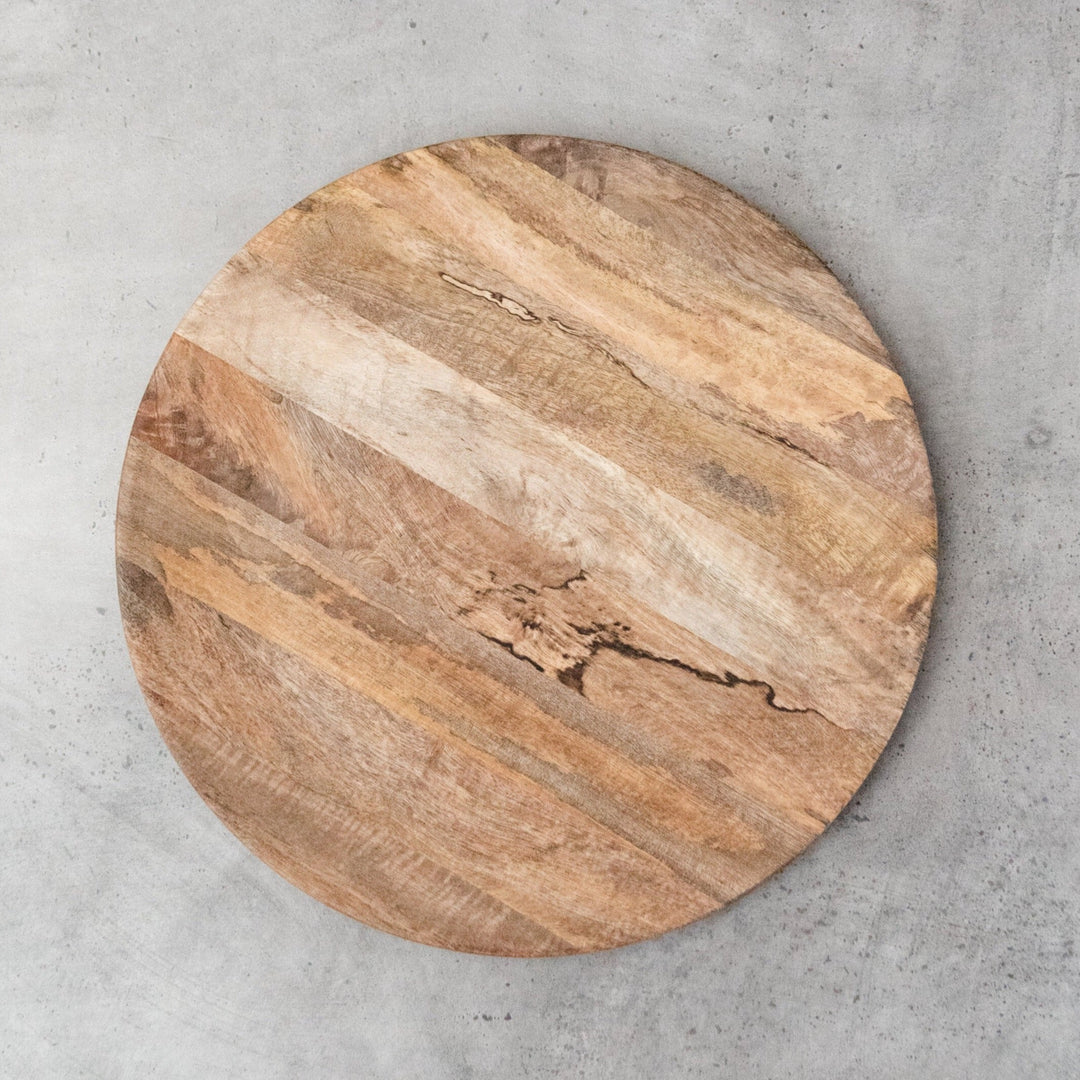 The Arlo Mango Wood Charger