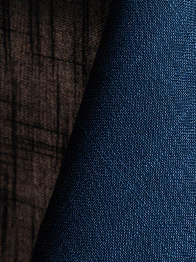 French Indigo Linen