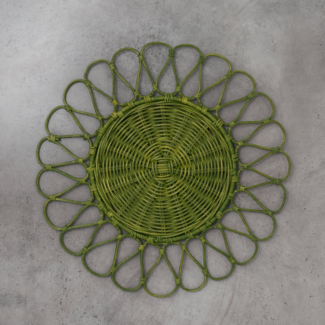 The Fern Petal Charger Mat