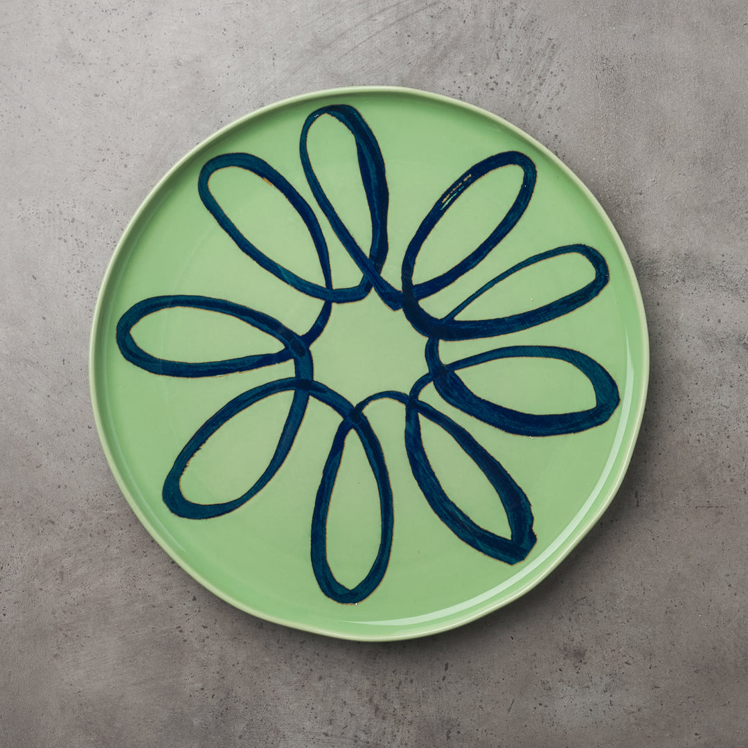 The Amalfi Basil Charger Plate