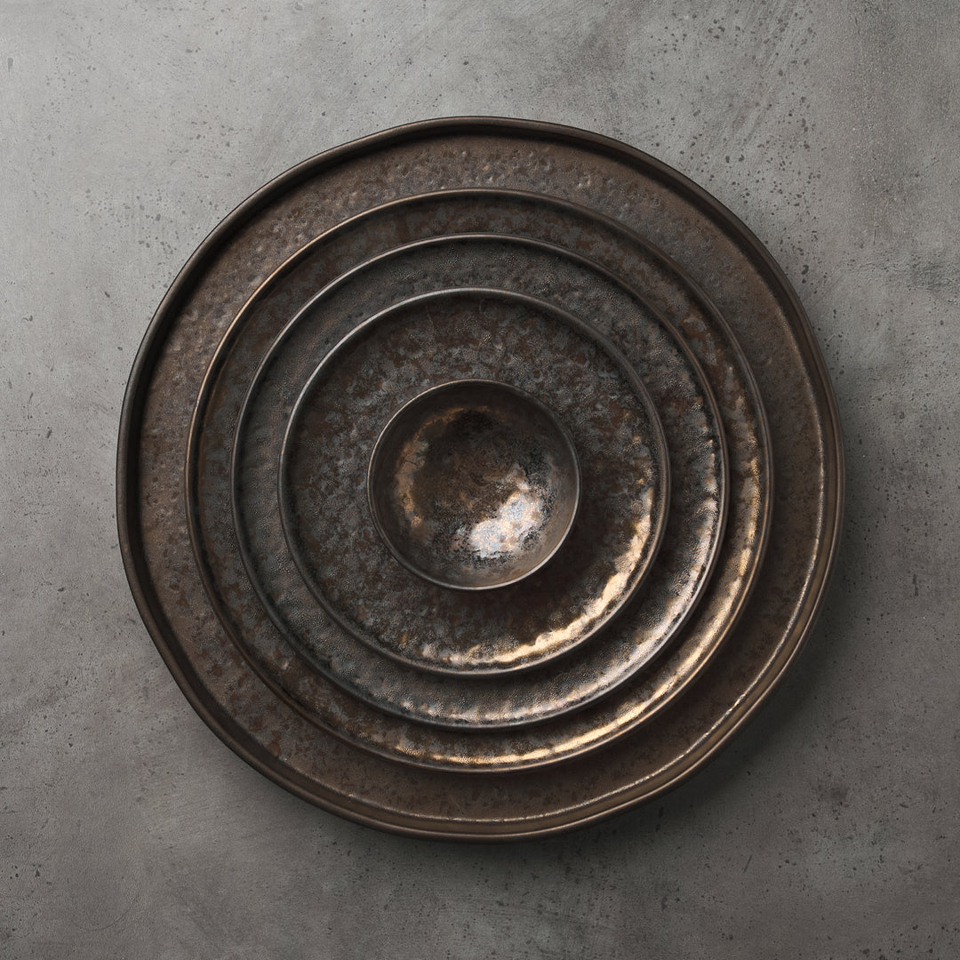 Drake Metallic Dinnerware