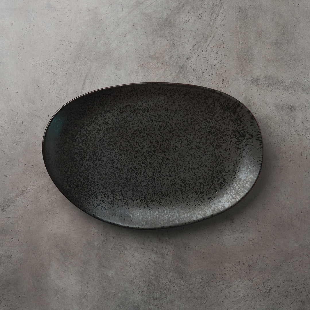 Speckled Midnight Platter