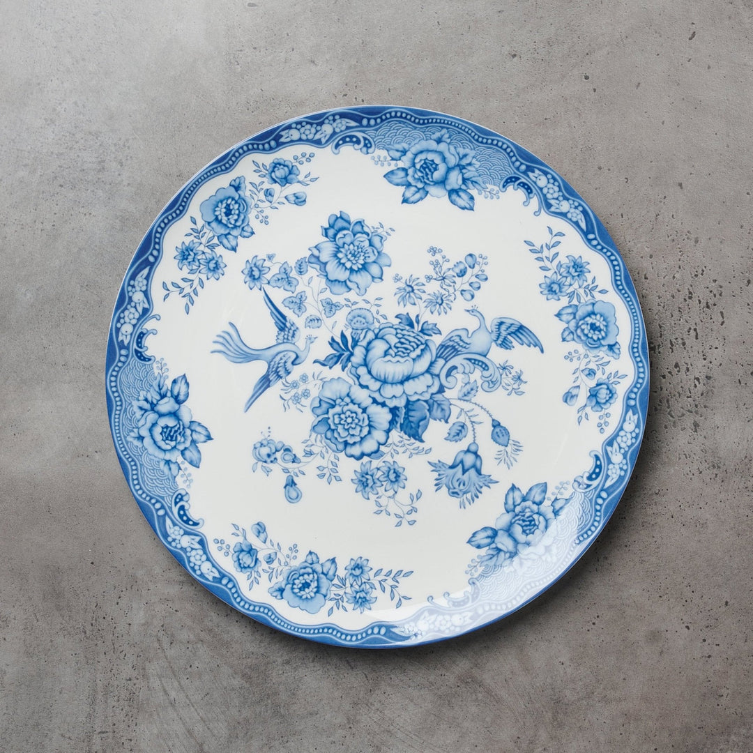 The Blue Peony Charger