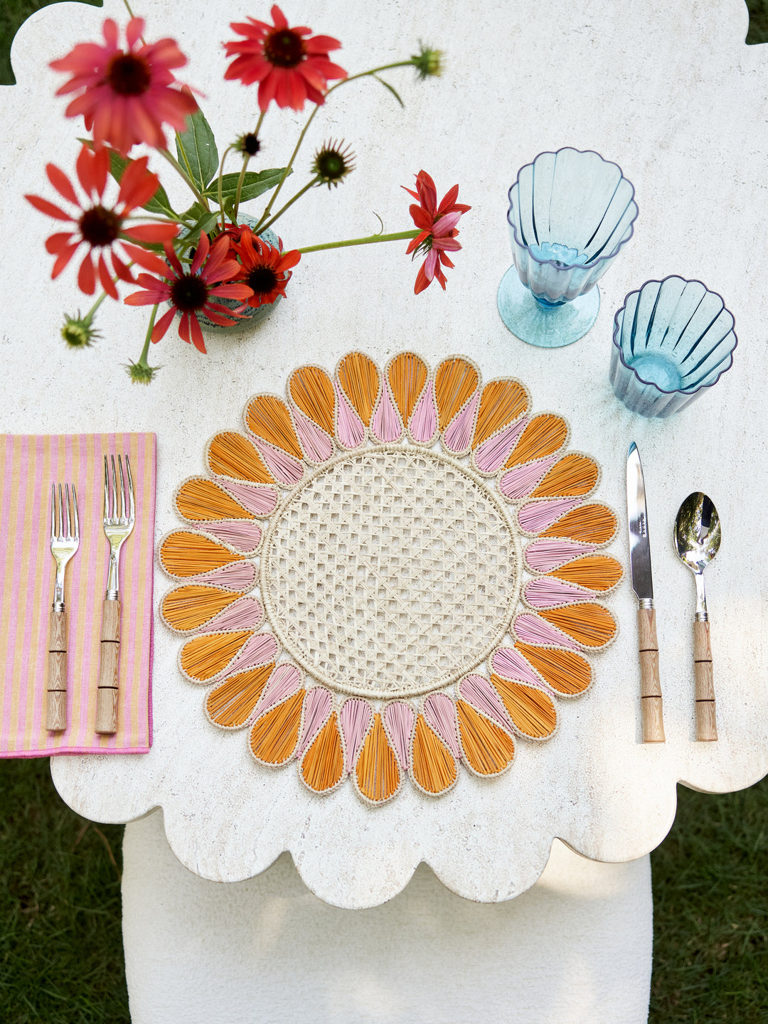 Soleil Papaya & Guava Charger Mat
