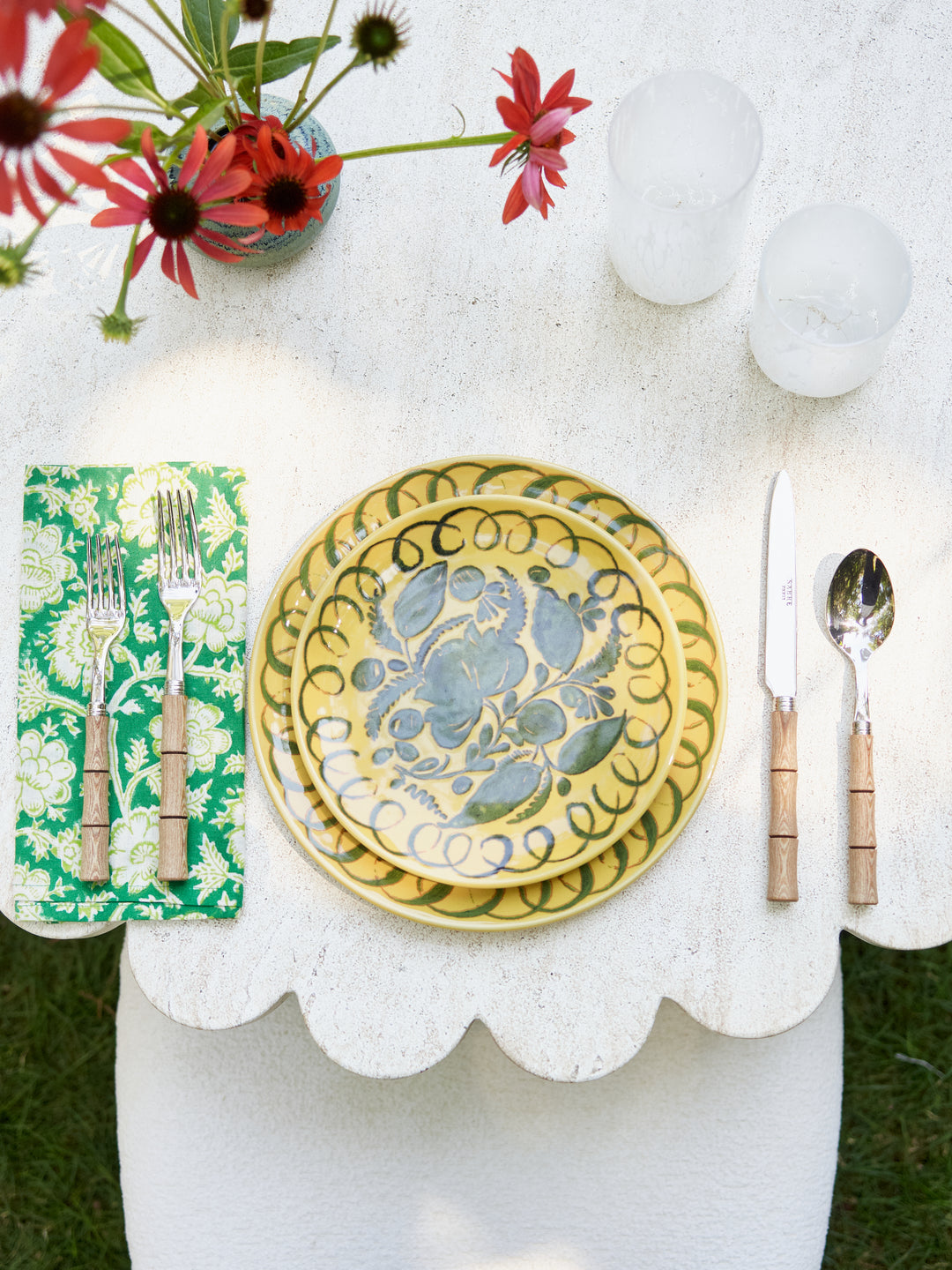 Amalfi Mustard Stoneware