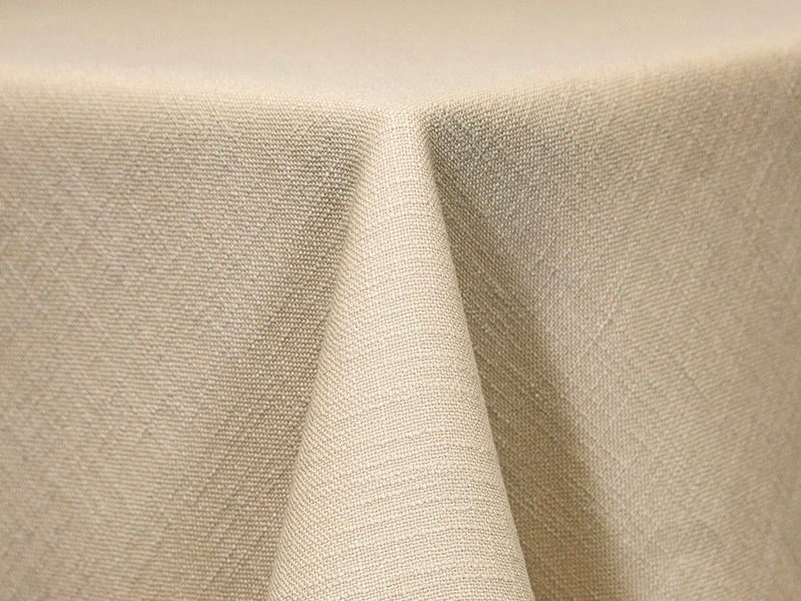 Beige Rattan Linen Tulum Beige Linen Rentals - Luxury Tableware in Atlanta | TableMade
