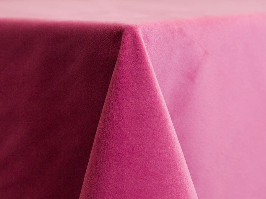 Velvet Hot Pink Linen